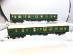 Triang/Hornby R622/R623 OO Gauge BR Green Mk 1 Coaches