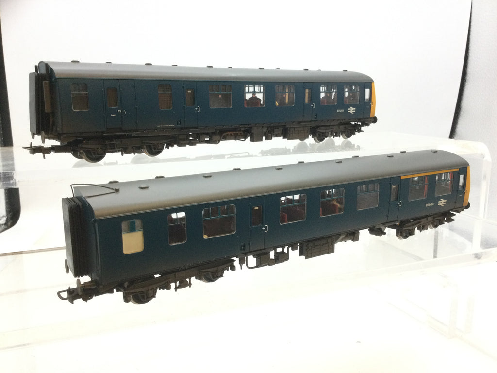 Bachmann 31-325 OO Gauge BR Blue Class 105 2-Car DMU Weathered/DCC Fitted