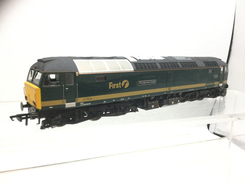 Heljan 5704 OO Gauge First Great Western Class 57604 Pendennis Castle DCC FITTED