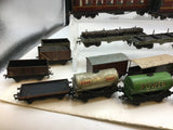 Job Lot of Assorted Hornby Dublo OO Gauge 3 Rail Coaches and Wagons