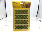 Noch 07127 Grass Tufts Light and Dark Green Pack (100 Tufts)