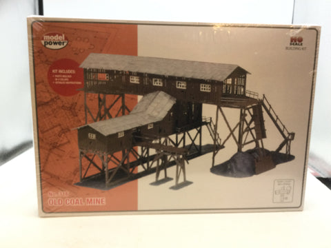 Model Power 316 HO Gauge Old Coal Mine Plastic Kit