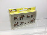 Noch 15742 HO/OO Gauge Alpine Animals Figure Set