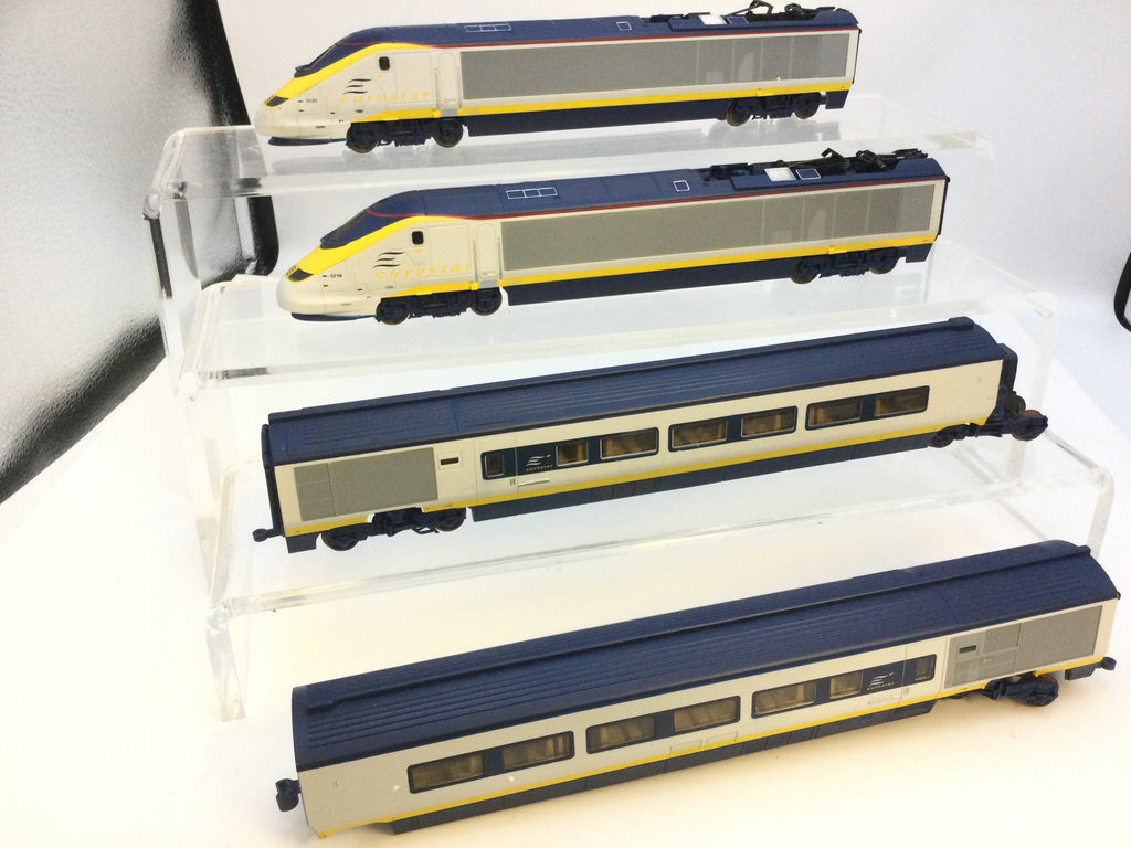 Hornby R1176 OO Gauge Eurostar 4 Car Set