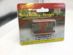 Hornby R8977 OO Gauge Brick Walling - Straight