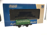 Dapol N Gauge 7 Plank Wagon Courtaulds No 18