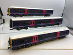 Bachmann 31-028 OO Gauge First Great Western Class 166 3 Car DMU 166213