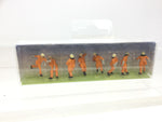 Faller 151036 HO/OO Gauge Firemen in Orange Uniform Figure Set