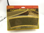 Hornby R8643 OO Gauge Skaledale 2nd Radius Curved Platform (Pk 2)