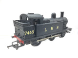 Triang R52 OO Gauge LMS Black Class 3F Jinty 7445 (REPAINT)