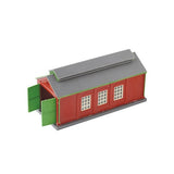 Peco NB-5 N Gauge Brick Engine Shed Kit