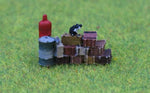 P&D Marsh PDZ24 OO Gauge Whitemetal Painted Yard Detail Set 1