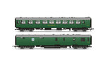 Hornby R40471 OO Gauge BR Kitchen and Buttery Car & Composite Restaurant - Jolly Tar 7834 Twin pack