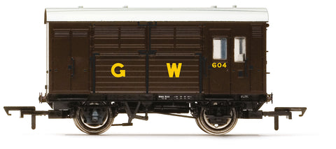 Hornby R60277 OO Gauge GWR Horse Box 604