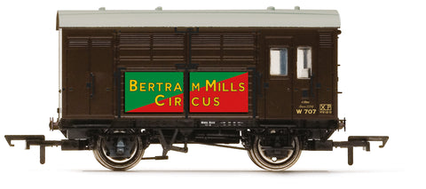 Hornby R60278 OO Gauge BR Birtram Mills Circus Horse Box 707