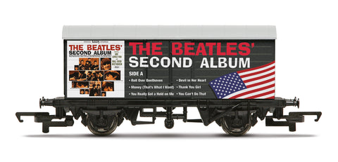 Hornby R60301 OO Gauge The Beatles Second Album 'With The Beatles' US and UK Album Covers Wagon