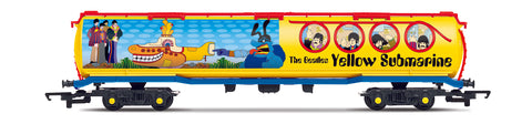 Hornby R60314 OO Gauge The Beatles Yellow Submarine 100T Tanker Wagon