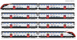 Roco 7710007 HO Gauge SBB RABe502 8 Car EMU VI (DCC-Sound)