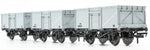 Accurascale 1022 OO Gauge BR 16T Mineral - 1/108 - BR Freight Grey - Pack B