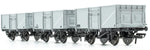 Accurascale 1027 OO Gauge BR 16T Mineral - 1/109 - BR Freight Grey - Pack F