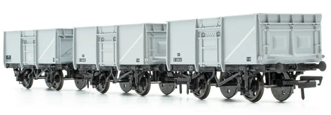 Accurascale 1028 OO Gauge BR 16T Mineral - 1/109 - BR Freight Grey - Pack G