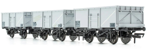 Accurascale 1058 OO Gauge BR 16T Mineral - MCO - BR Freight Grey TOPS - Pack K