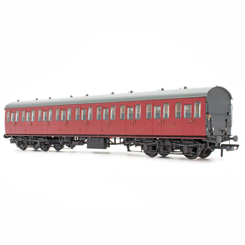 Accurascale 2363 OO Gauge BR Maroon Mk1 57' Non-Gangway Coach - T - E46106