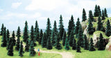 Busch 6497 HO/OO Gauge Budget 50 Fir Trees