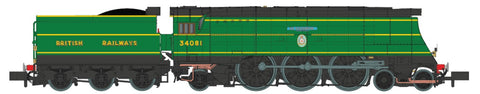 Dapol 2S-034-008 N Gauge BofB 34081 '92 Squadron' BR Malachite Green