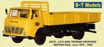 B-T Models DA75 1:76/OO Gauge Leyland Terrier 2 Axle Dropside Lorry British Rail