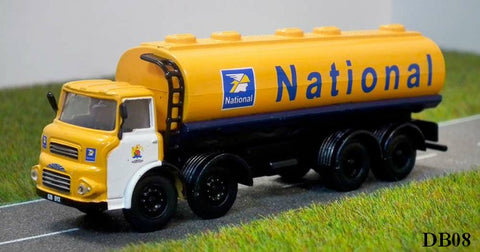 B-T Models DB08 1:76/OO Gauge Albion Reiver 4 Axle Tanker Lorry National Benzole