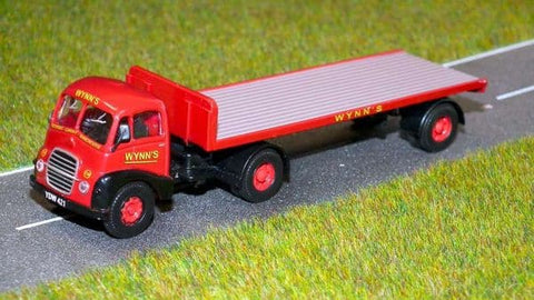 B-T Models DB10 1:76/OO Gauge Guy Warrior Artic Flatbed Lorry Wynn's Heavy Haulage