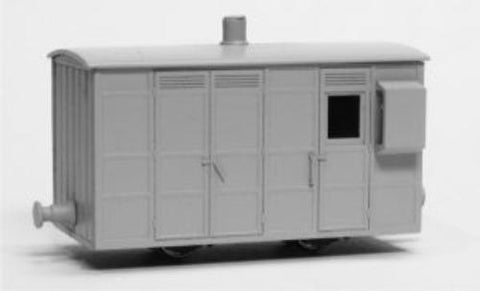 Dundas Models DM74 OO-9 Gauge Victorian 4-Wheel Passenger Guards Van Kit