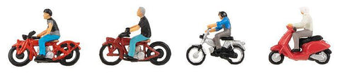 Faller 151669 HO/OO Gauge Motorcyclists Figure Set