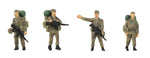 Faller 151753 HO/OO Gauge Soldiers with Packs Figure Set