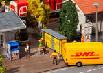 Faller 180281 HO/OO Gauge DHL Package Lockers (2) Kit VI