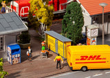 Faller 180281 HO/OO Gauge DHL Package Lockers (2) Kit VI