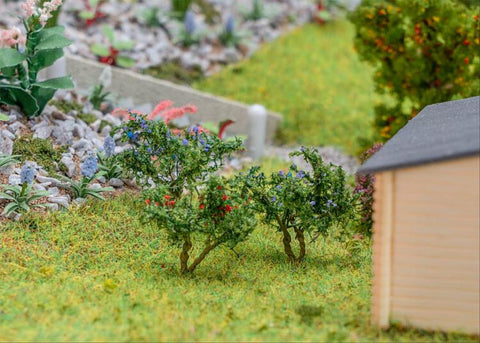 Faller 181285 HO/OO Gauge Blueberry & Redcurrant Shrubs 20mm (12)