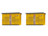 Faller 272921 N Gauge DHL Parcel Collection Lockers (2) VI