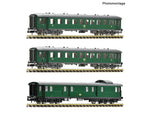 Fleischmann 6260054 N Gauge SNCB Coach Set (3) III