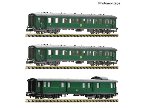 Fleischmann 6260054 N Gauge SNCB Coach Set (3) III