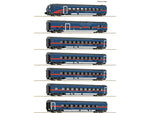 Fleischmann 6260065 N Gauge OBB Nightjet Coach Set (7)