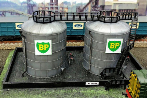 Gaugemaster GMKD1009 N Gauge Oil Storage Tanks (2) Kit