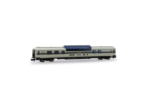 Arnold HN4377 N Gauge RailAdventure Dome Car Grey VI