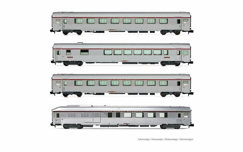 Arnold HN4499 N Gauge SNCF TEE Jules Verne Coach Set (4) IV