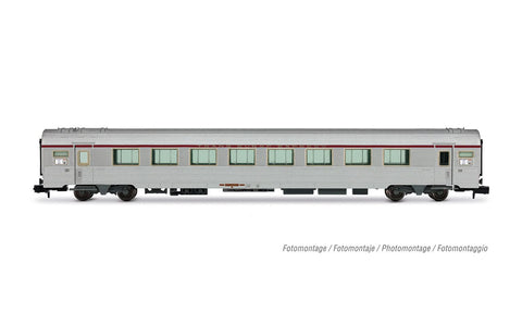 Arnold HN4502 N Gauge SNCF TEE Mistral Nice-Paris A8u 1st Class Coach Silver IV