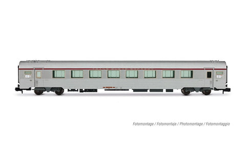 Arnold HN4503 N Gauge SNCF TEE Mistral Nice-Paris A8tu 1st Class Coach Silver IV