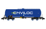 Arnold HN6635 N Gauge D-ERMD Enviloc 4 Axle Tank Wagon Blue VI