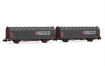 Arnold HN6712 N Gauge SNCF Citroen Kils K70 2 Axle Tarpaulin Wagon Set (2) IV