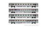 Jouef HJ4205 HO Gauge SNCF TEE Jules Verne Coach Set (4) IV